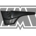 Tampas laterais MACAL M86 / preto - HP